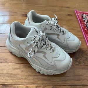 Ash Women's Addict Low- Top Chunky Sneakers (Off-White)